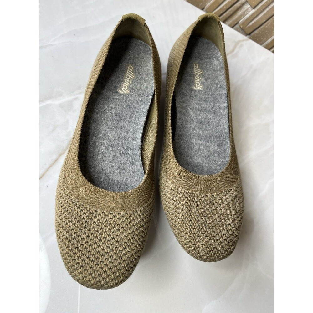 AllBirds Tree Breezer Ballets Flats Loafers Slip On Shoes Women 7.5 Lightweight - Picture 3 of 6